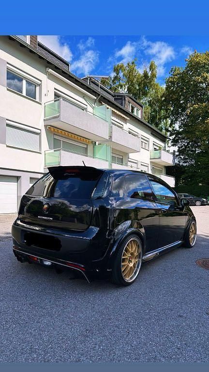 Schwarz Gebraucht 2008 Abarth Grande Punto Kleinwagen | 13.499 € - Bild 1/4