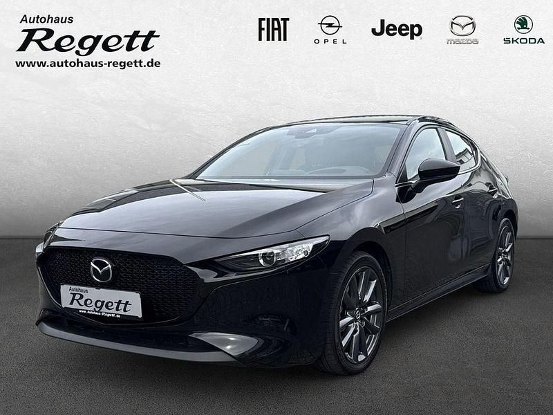 Schwarz Gebraucht 2023 Mazda 3 Selection Limousine | 22.990 € (Guter Preis) - Bild 1/4
