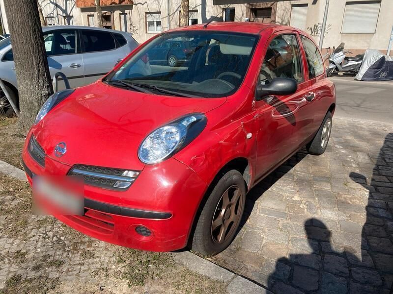 Rot Gebraucht 2006 Nissan Micra Kleinwagen | 999 € (Guter Preis) - Bild 1/4