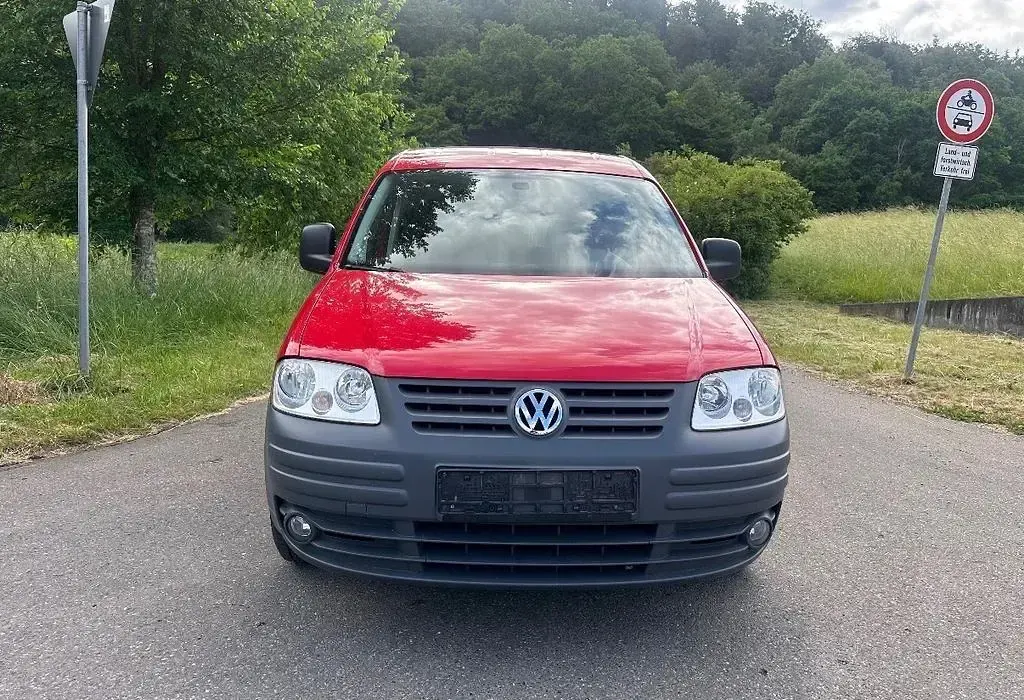 Gebraucht VW Caddy Life 80 PS (58 kW) 2009 Rot Van / Kleinbus