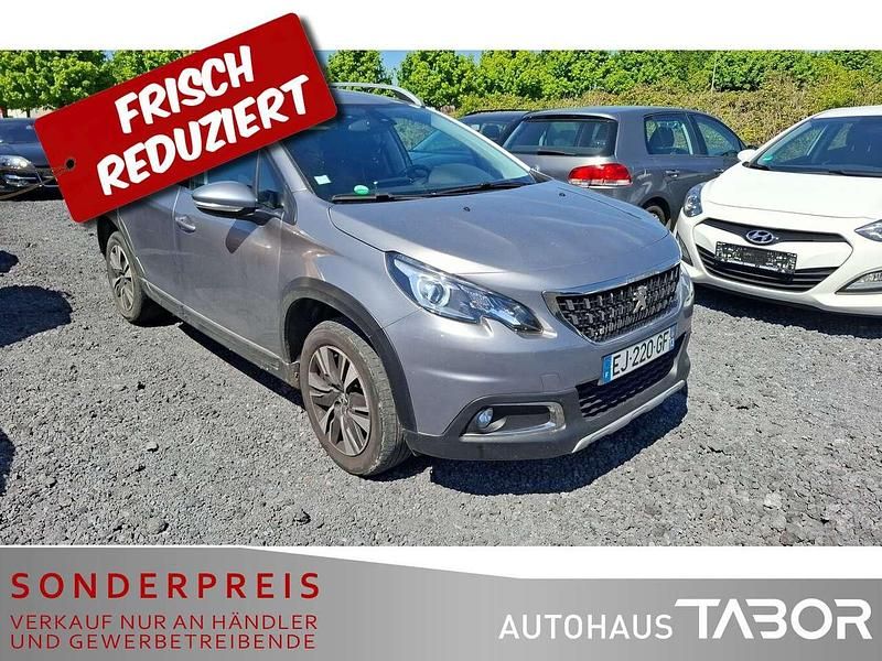 Lack grau artense/metalliclac Gebraucht 2017 Peugeot 2008 Allure SUV | 6.485 € - Bild 1/4