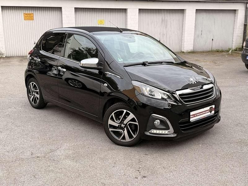 Schwarze lackierung/metallic Gebraucht 2018 Peugeot 108 Allure Kleinwagen | 7.490 € (Guter Preis) - Bild 1/4