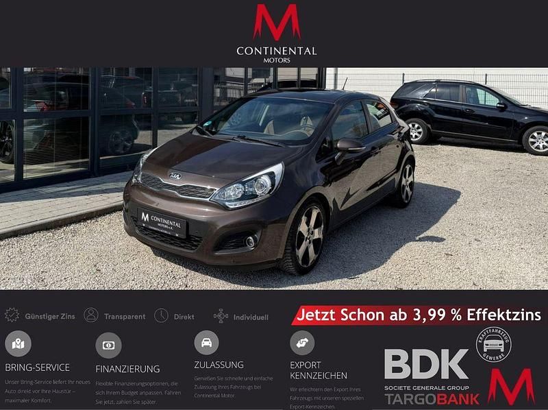 Gebraucht Kia Rio Platinum Edition 90 PS (66 kW) 2014 Braun Limousine