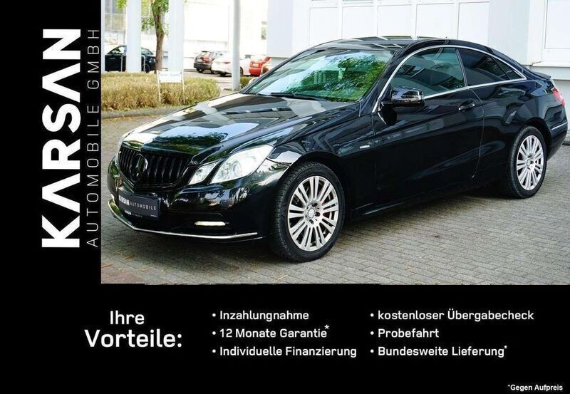 Schwarz Gebraucht 2011 Mercedes E300 Coupé | 8.900 € (Superpreis) - Bild 1/4