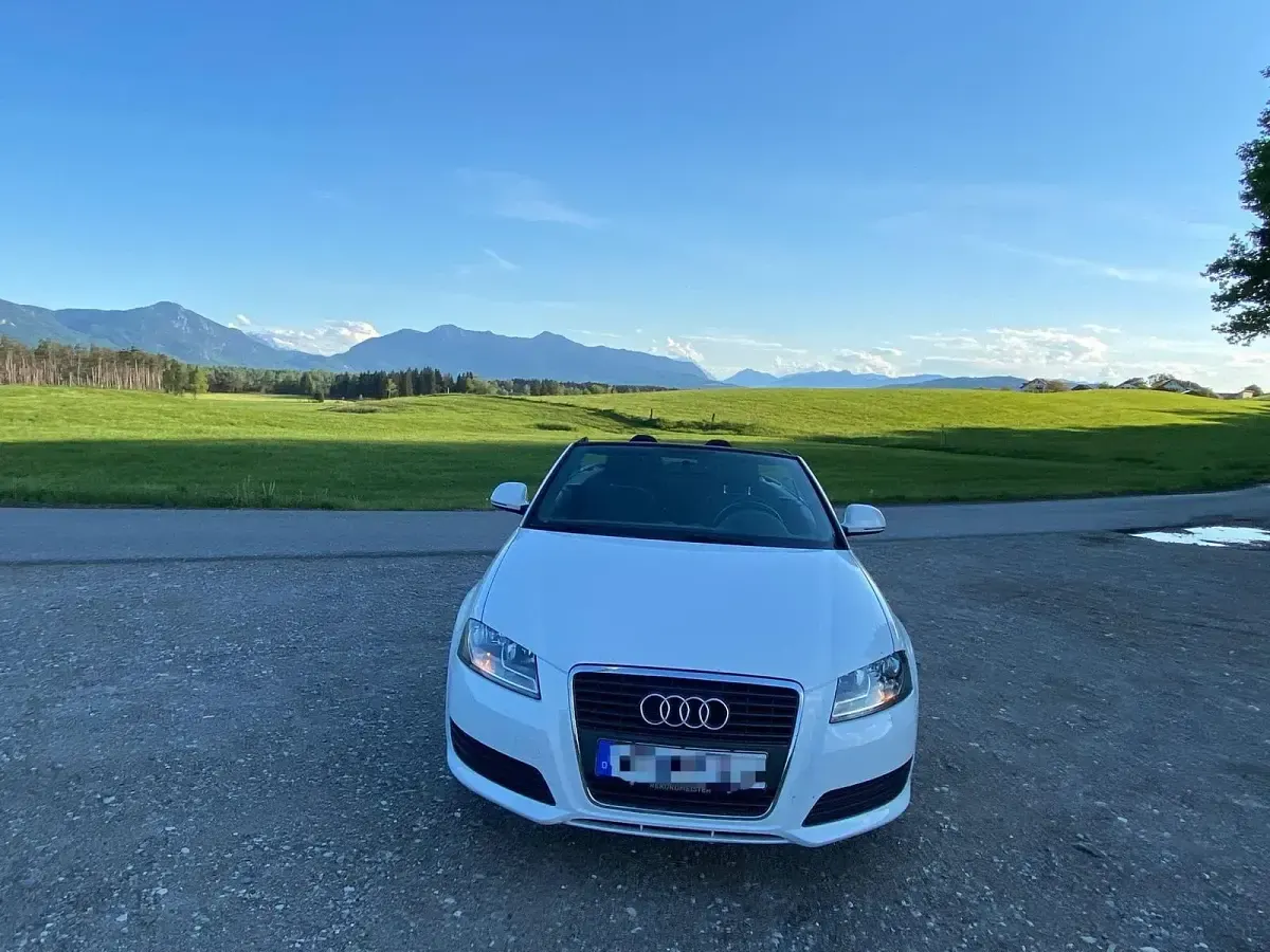 Gebraucht Audi A3 Cabriolet 102 PS (75 kW) 2010 Weiß Cabrio