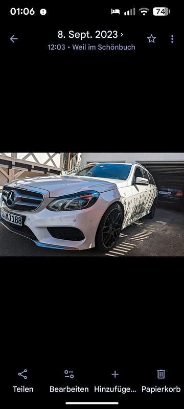 Gebraucht Mercedes 350 252 PS (185 kW) 2014 Weiß Kombi