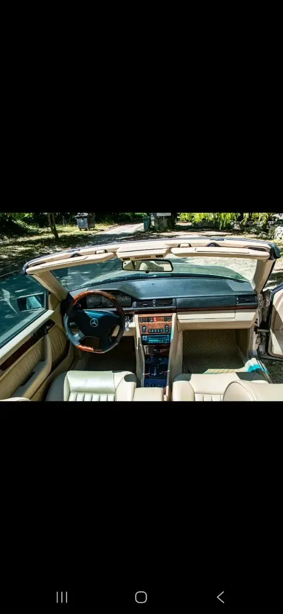 Gebraucht Mercedes E320 220 PS (161 kW) 1995 Silber Cabrio