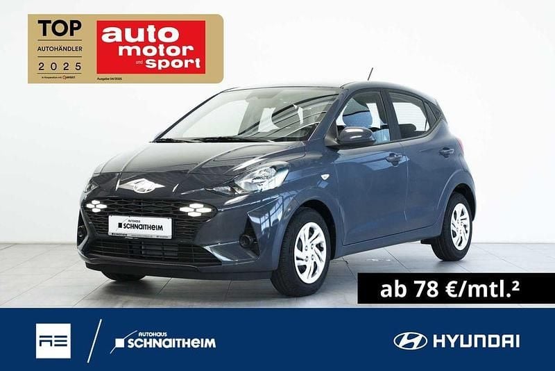 Phantom black (x5b) Neu 2025 Hyundai i10 Trend Kleinwagen | 16.890 € (Guter Preis) - Bild 1/3