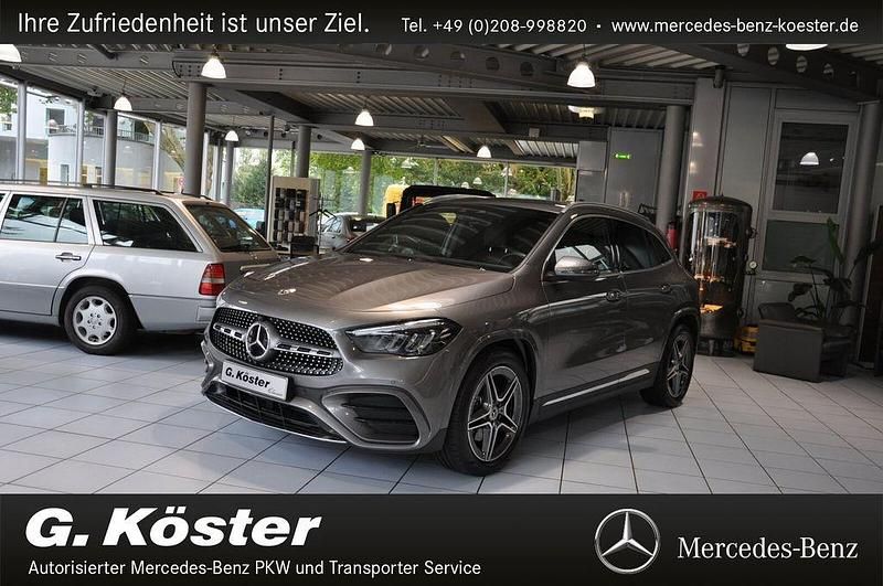 Mountaingrau met. Gebraucht 2023 Mercedes GLA220 AMG line SUV | 42.890 € (Fairer Preis) - Bild 1/4