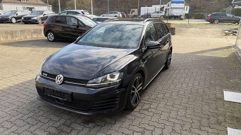 Gebraucht VW Golf VII GTD 184 PS (135 kW) 2015 Schwarz Kombi