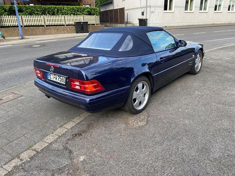 Gebraucht Mercedes SL320 224 PS (164 kW) 1998 Blau Cabrio