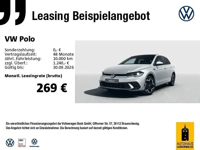 Neu VW Polo IQ Drive 116 PS (85 kW) 2026 Silber Kleinwagen