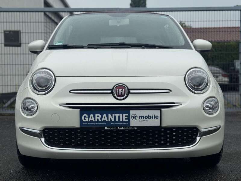Bianco bianco/ bossa nova/calc Gebraucht 2018 Fiat 500C Cabrio | 10.999 € (Guter Preis) - Bild 1/4