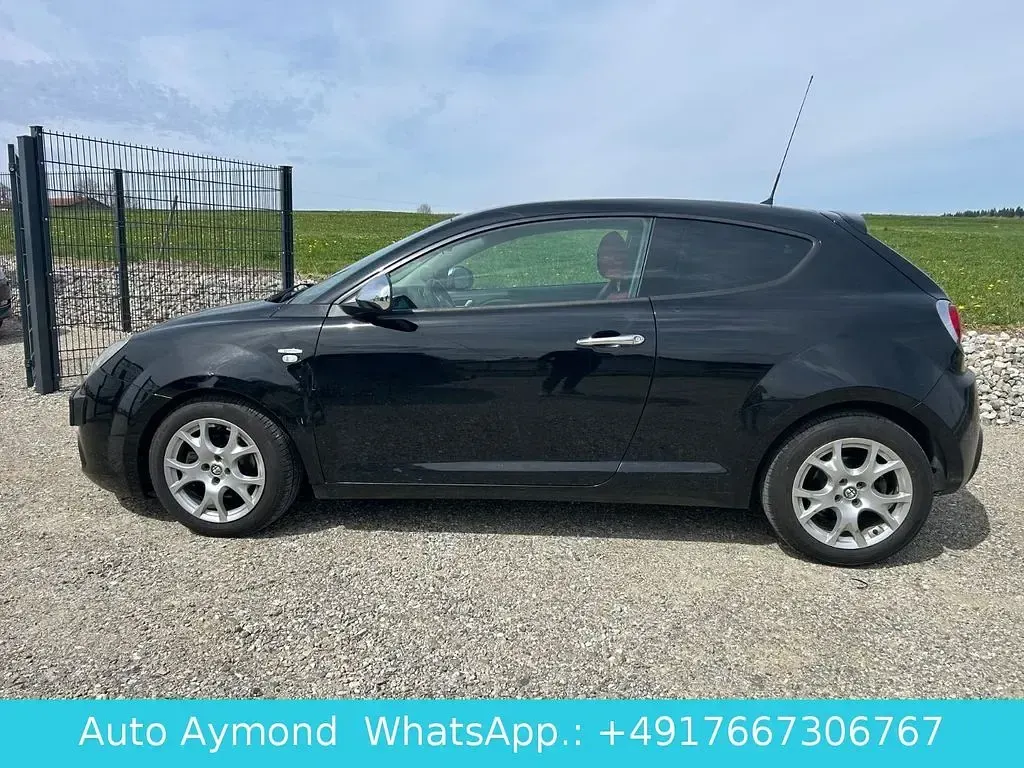 Gebraucht Alfa Romeo MiTo 84 PS (61 kW) 2014 Schwarz Kleinwagen