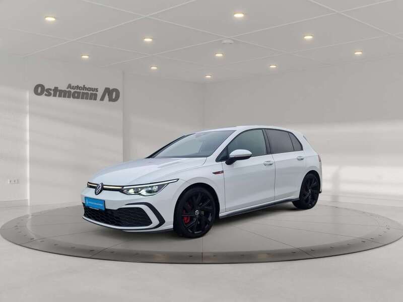 Pure white Gebraucht 2022 VW Golf VIII GTI Limousine | 27.887 € (Fairer Preis) - Bild 1/4
