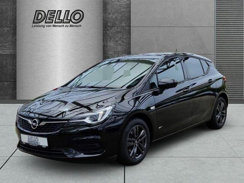 Onyx schwarz Gebraucht 2021 Opel Astra Design & Tech Limousine | 17.490 € (Teuer) - Bild 1/4