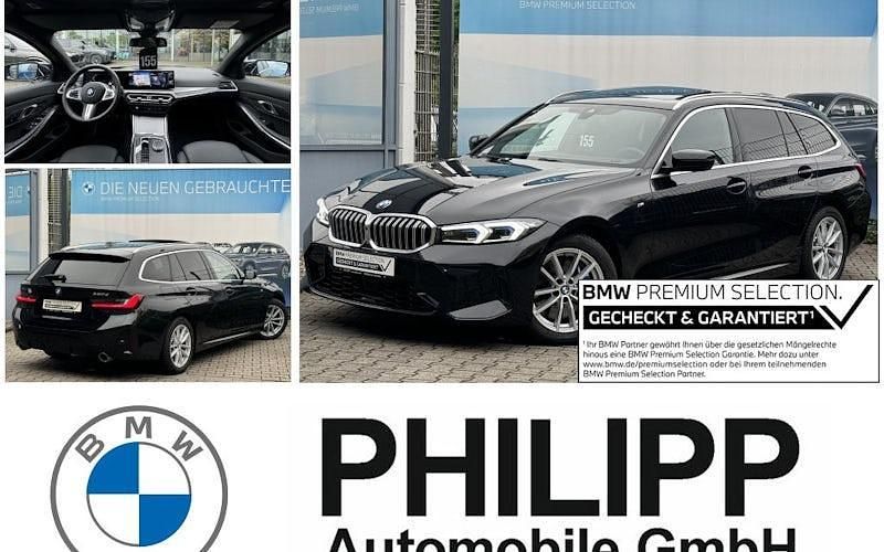 Black sapphire Gebraucht 2024 BMW 330 M Sport Kombi | 55.890 € (Teuer) - Bild 1/4