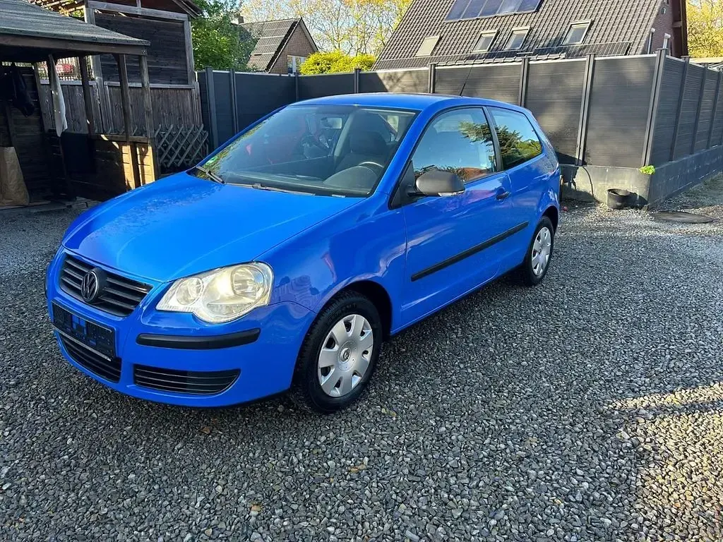 Gebraucht VW Polo Trendline 60 PS (44 kW) 2008 Blau Kleinwagen