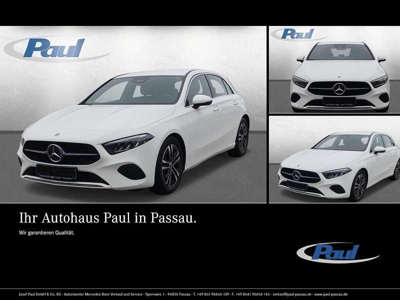 Unilack polarweiß Gebraucht 2023 Mercedes A180 Limousine | 25.890 € (Guter Preis) - Bild 1/4