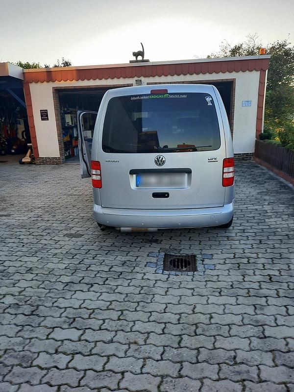 Gebraucht VW Caddy 109 PS (80 kW) 2008 Silber Van / Kleinbus