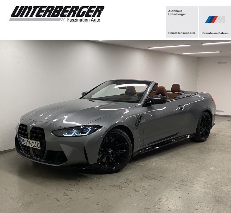 Skyscraper grau metallic Gebraucht 2024 BMW M4 Cabriolet Shadowline Cabrio | 92.850 € (Teuer) - Bild 1/4