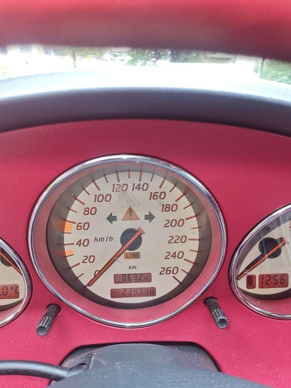 Gebraucht Mercedes SLK200 163 PS (119 kW) 2001 Silber Cabrio