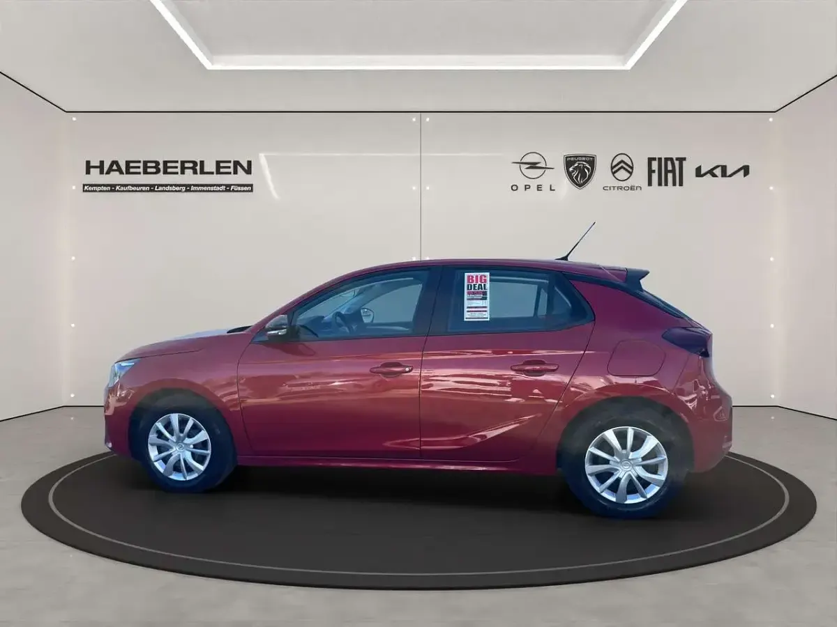 Brugt Opel Corsa Edition 75 HK (55 kW) 2022 Rød Hatchback