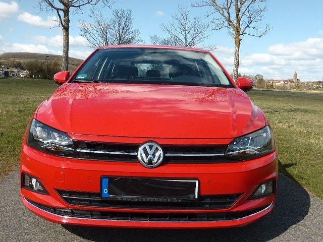 Gebraucht VW Polo Highline 95 PS (69 kW) 2018 Rot Kleinwagen