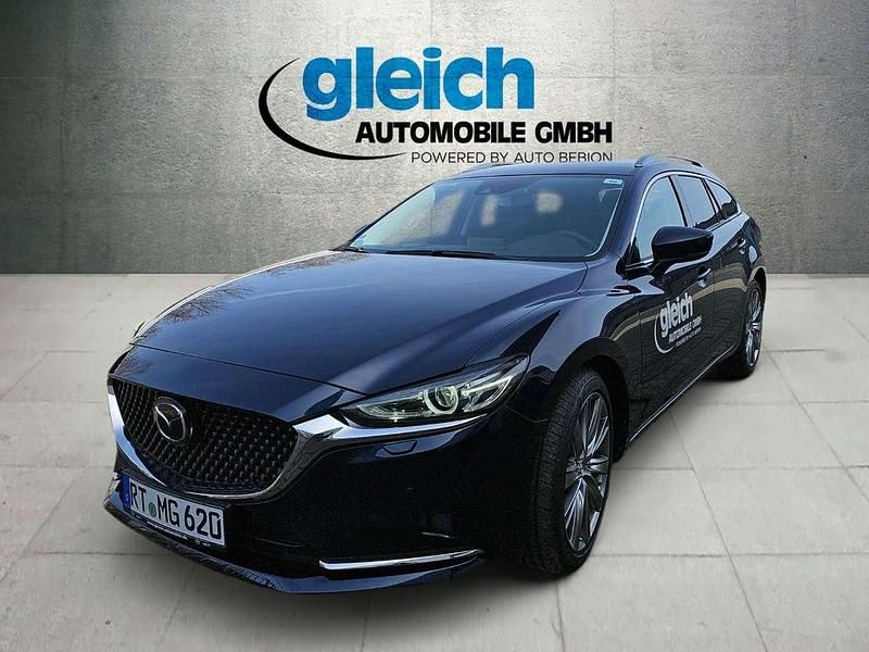 Gebraucht Mazda 6 Exclusive-Line 194 PS (142 kW) 2024 Deep crystal blue Kombi