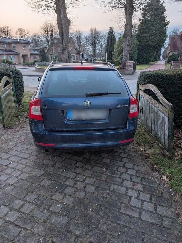 Gebraucht Skoda Octavia Family 105 PS (77 kW) 2011 Blau Kombi