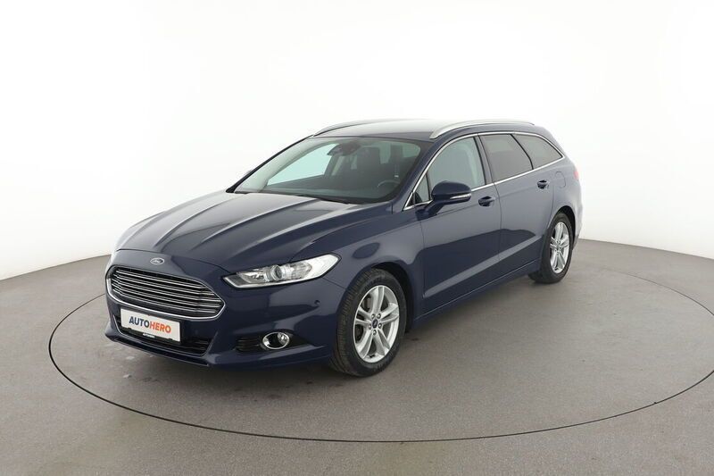 Blau Gebraucht 2016 Ford Mondeo Titanium Kombi | 14.670 € (Fairer Preis) - Bild 1/4