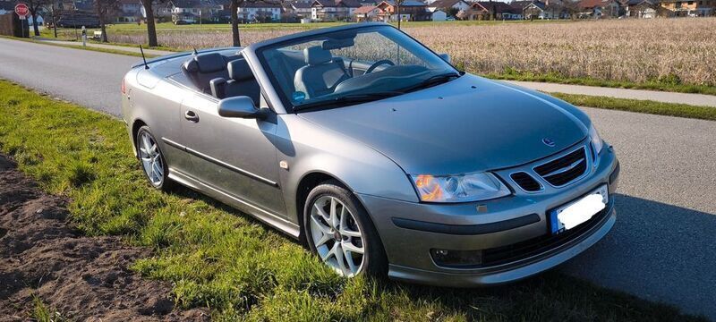 Grau Gebraucht 2005 Saab 9-3 Cabriolet Aero Cabrio | 5.490 € (Superpreis) - Bild 1/4