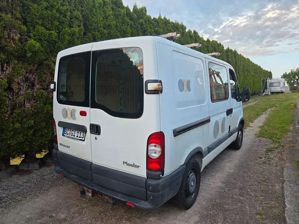 Gebraucht Renault Master 120 PS (88 kW) 2009 Weiß Van / Kleinbus