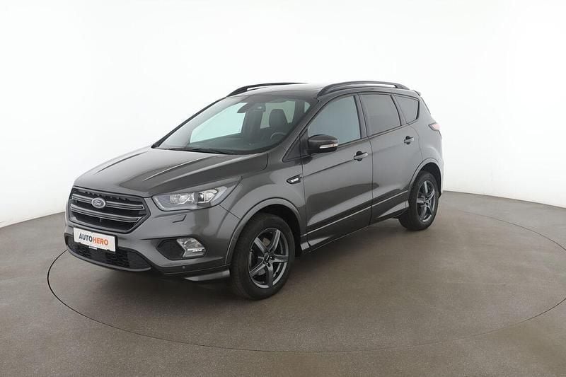 Grau Gebraucht 2018 Ford Kuga ST-Line SUV | 15.730 € (Fairer Preis) - Bild 1/3