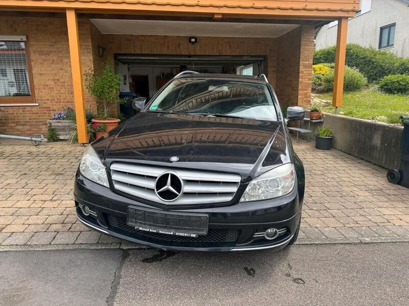 Schwarz Gebraucht 2008 Mercedes C200 Avantgarde Kombi | 3.550 € (Guter Preis) - Bild 1/4