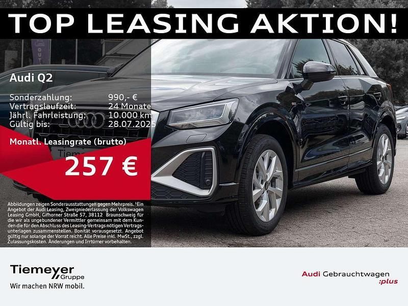 Schwarz Gebraucht 2024 Audi Q2 S-Line SUV | 34.150 € (Fairer Preis) - Bild 1/4