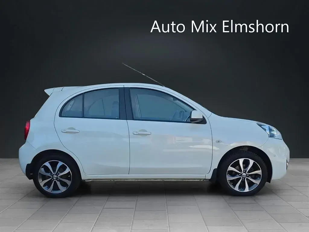Gebraucht Nissan Micra Acenta 80 PS (58 kW) 2015 Weiß Kleinwagen
