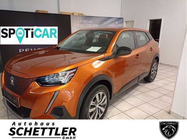 Second-hand Peugeot e-2008 Active 100 kW (136 CP) 2022 Portocaliu SUV