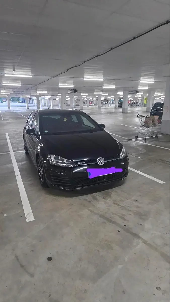 Gebraucht VW Golf VII GTD 184 PS (135 kW) 2014 Schwarz Limousine