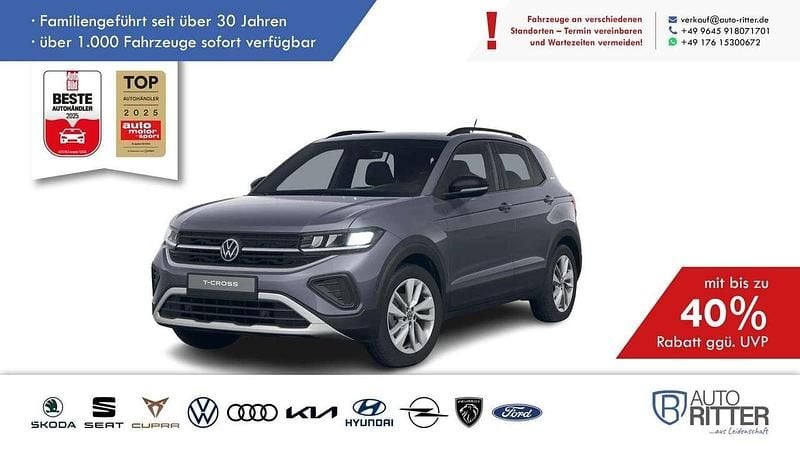 Rauchgrau metallic Neu 2025 VW T-Cross SUV | 28.290 € (Fairer Preis) - Bild 1/4
