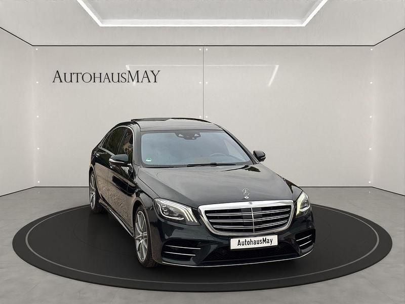 Schwarz Gebraucht 2018 Mercedes S500L AMG line Limousine | 61.950 € (Guter Preis) - Bild 1/4