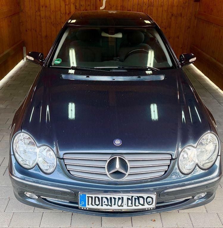 Schwarz Gebraucht 2002 Mercedes CLK200 Elegance Coupé | 3.499 € (Superpreis) - Bild 1/4