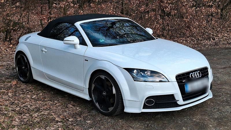Gebraucht Audi TT Roadster S-line plus 211 PS (155 kW) 2012 Weiß Cabrio