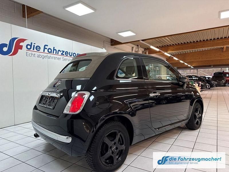 Gebraucht Fiat 500 Lounge 69 PS (50 kW) 2015 Schwarz Cabrio