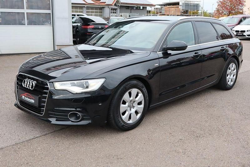 Schwarz Gebraucht 2013 Audi A6 S-Line Kombi | 10.850 € (Guter Preis) - Bild 1/4