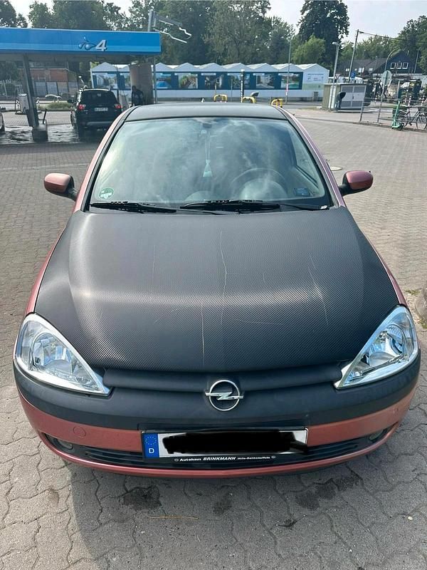 Rot Gebraucht 2001 Opel Corsa Kleinwagen | 2.300 € - Bild 1/4
