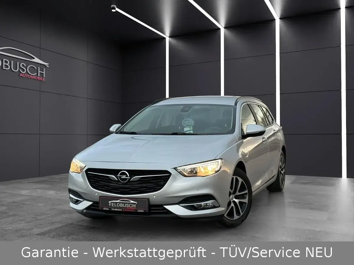Gebraucht Opel Insignia Edition 136 PS (100 kW) 2019 Silber Kombi