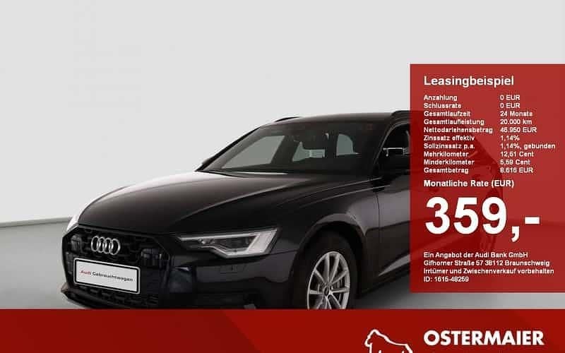 Schwarz Gebraucht 2025 Audi A6 Advanced Kombi | 46.950 € (Guter Preis) - Bild 1/4