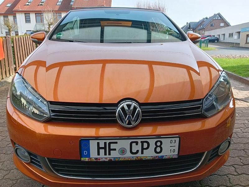 Gebraucht VW Golf Cabriolet LOUNGE 150 PS (110 kW) 2016 Orange Cabrio