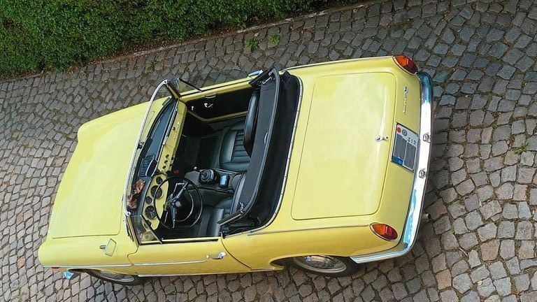 Gelb Gebraucht 1963 Innocenti 1100 Spider Cabrio | 21.300 € - Bild 1/4